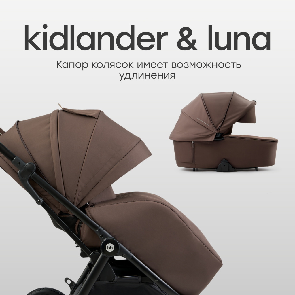 Коляски KIDLANDER & LUNA Happy Baby